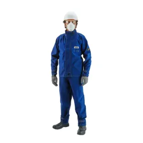 Ansell Blue AlphaTec® Breathable FR Chemical Protective Jacket With Stitched/Taped Seam