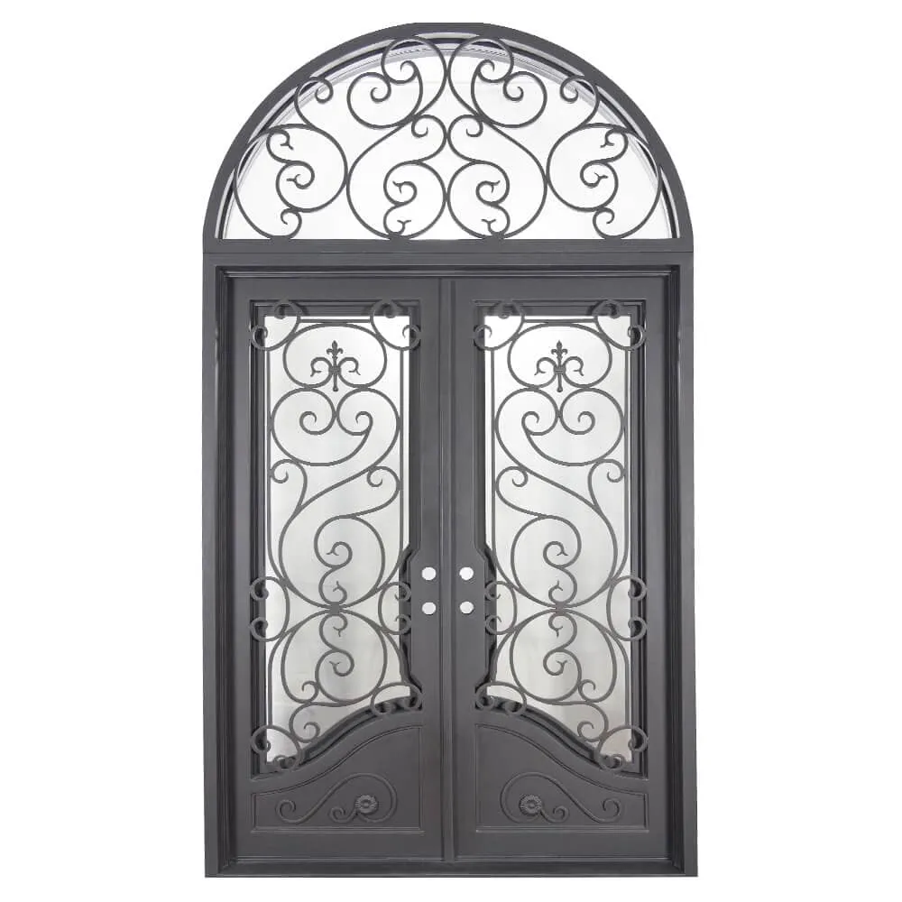 Beverly with Thermal Break and Full Arch Top Window - Double Flat | Customize