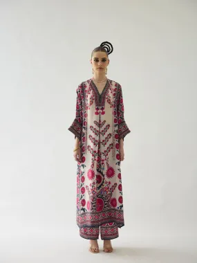 Bukhara Raspberry Banera Tunic Dress