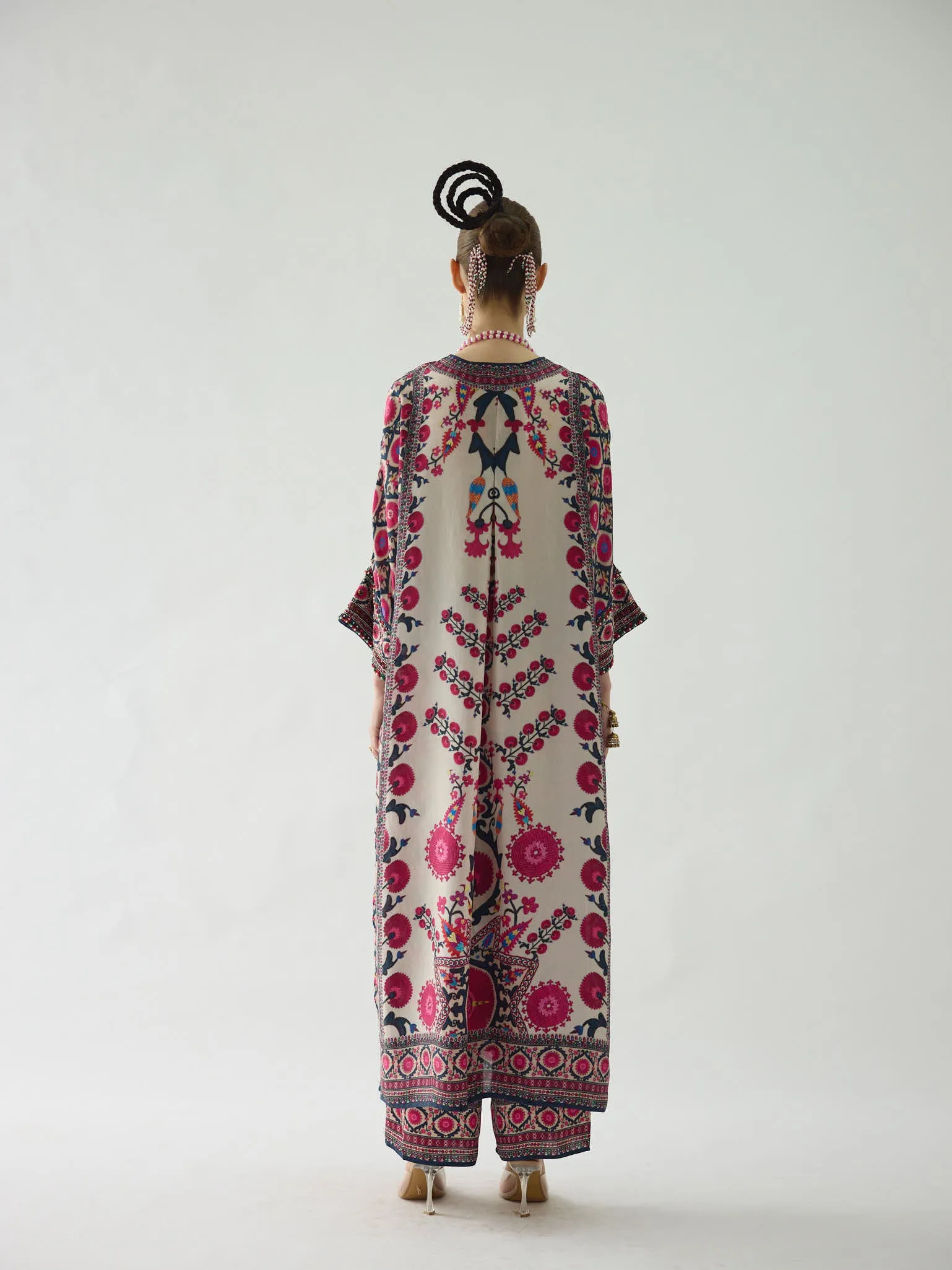 Bukhara Raspberry Banera Tunic Dress