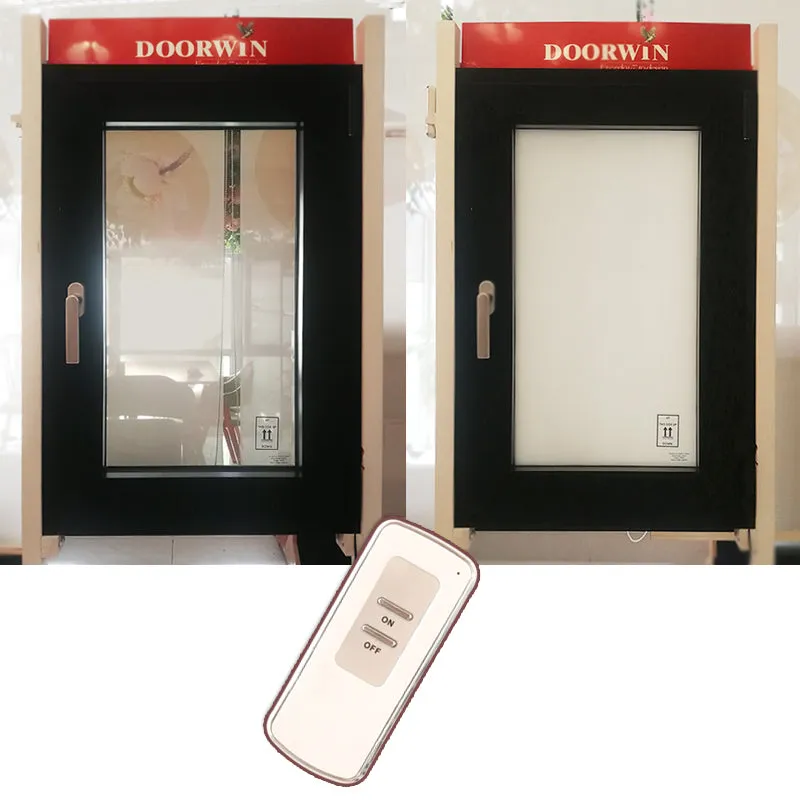 Doorwin 2021uk thermal break aluminum Tilt and turn hinge windows for hotel use Dimmed glass window