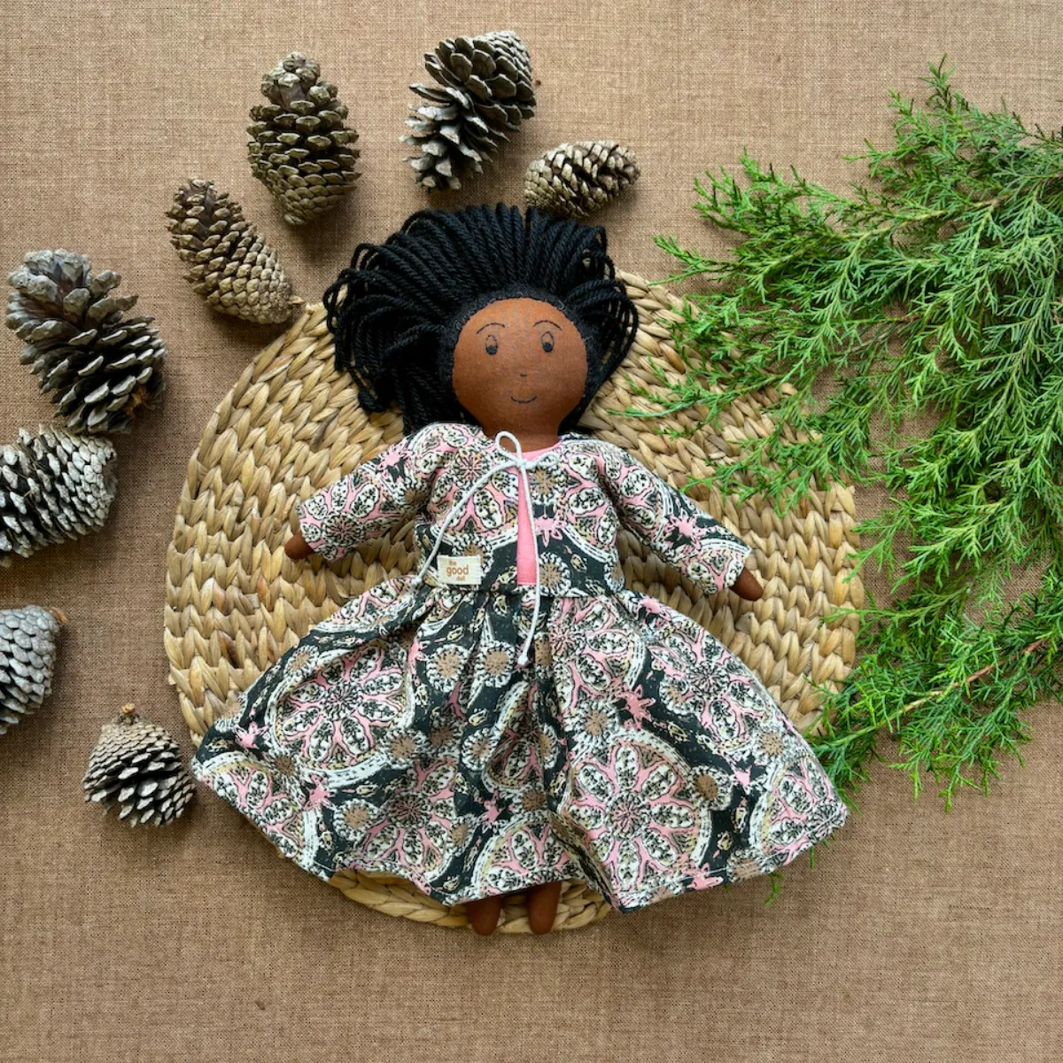 Fabric Dolls, Play Set, POMPA