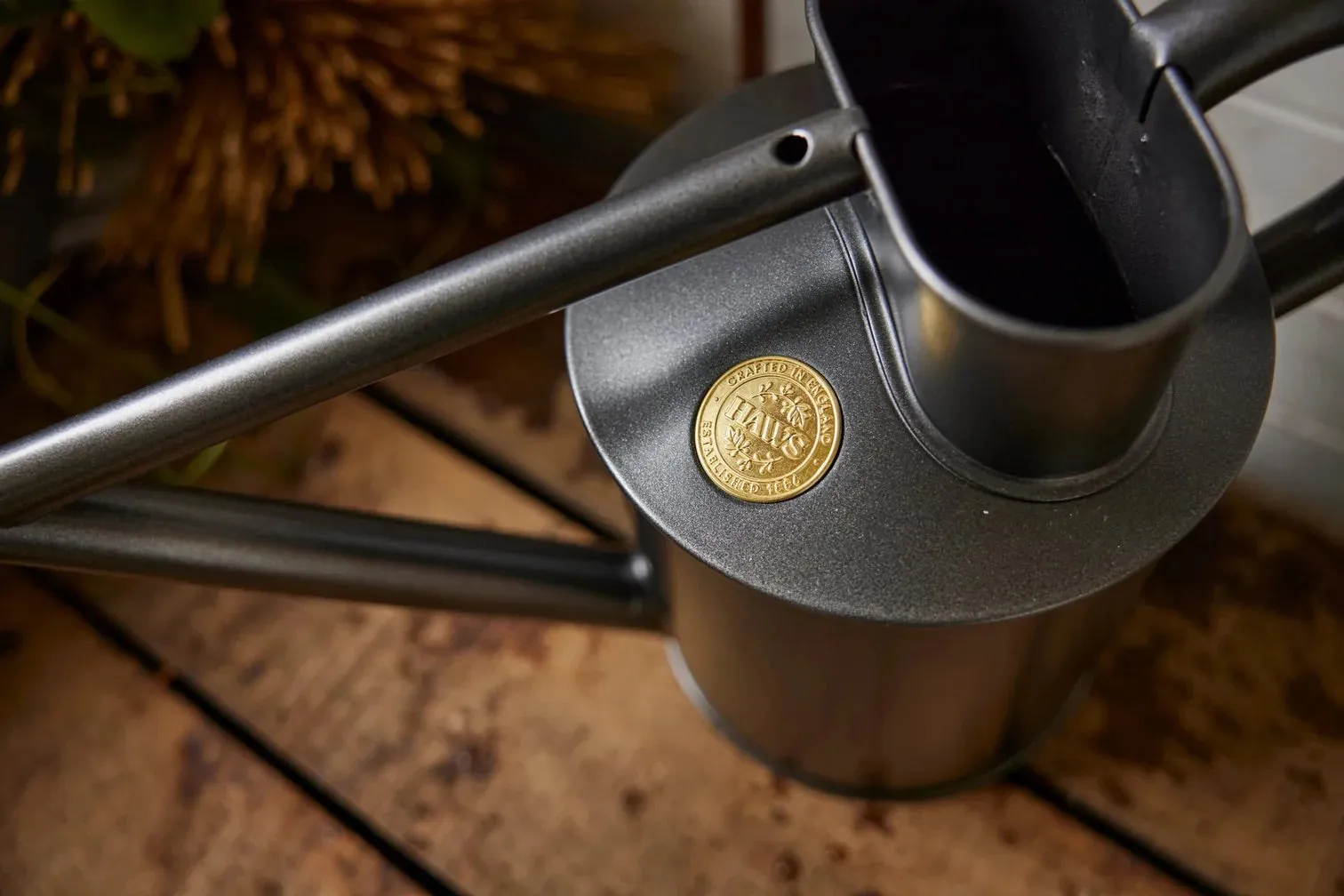Haws 'The Warley Fall' Long Reach Watering Can 4.5L - Graphite