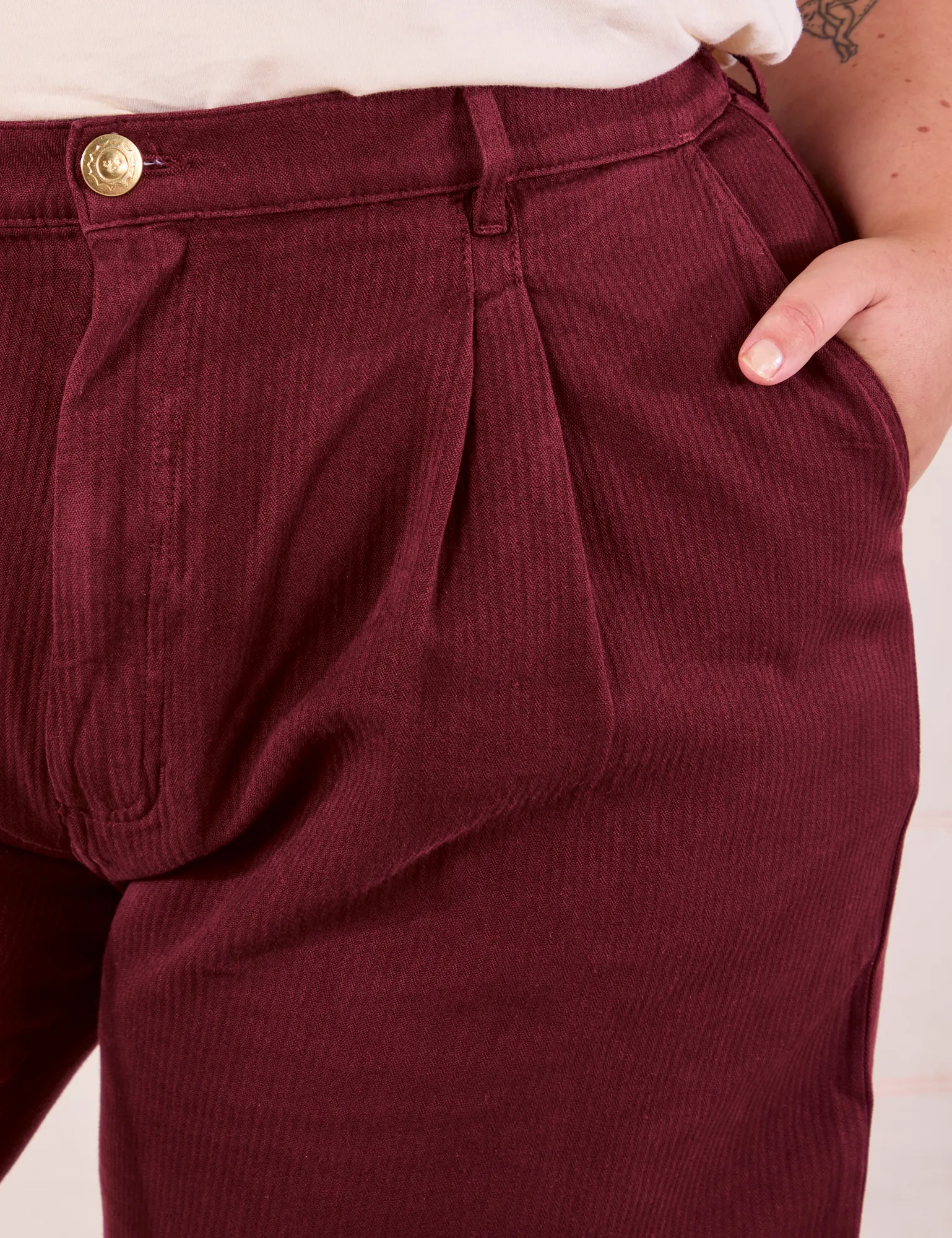 Heritage Trousers - Red Wine