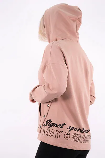 Light Caramel Hoodie Sweatshirt