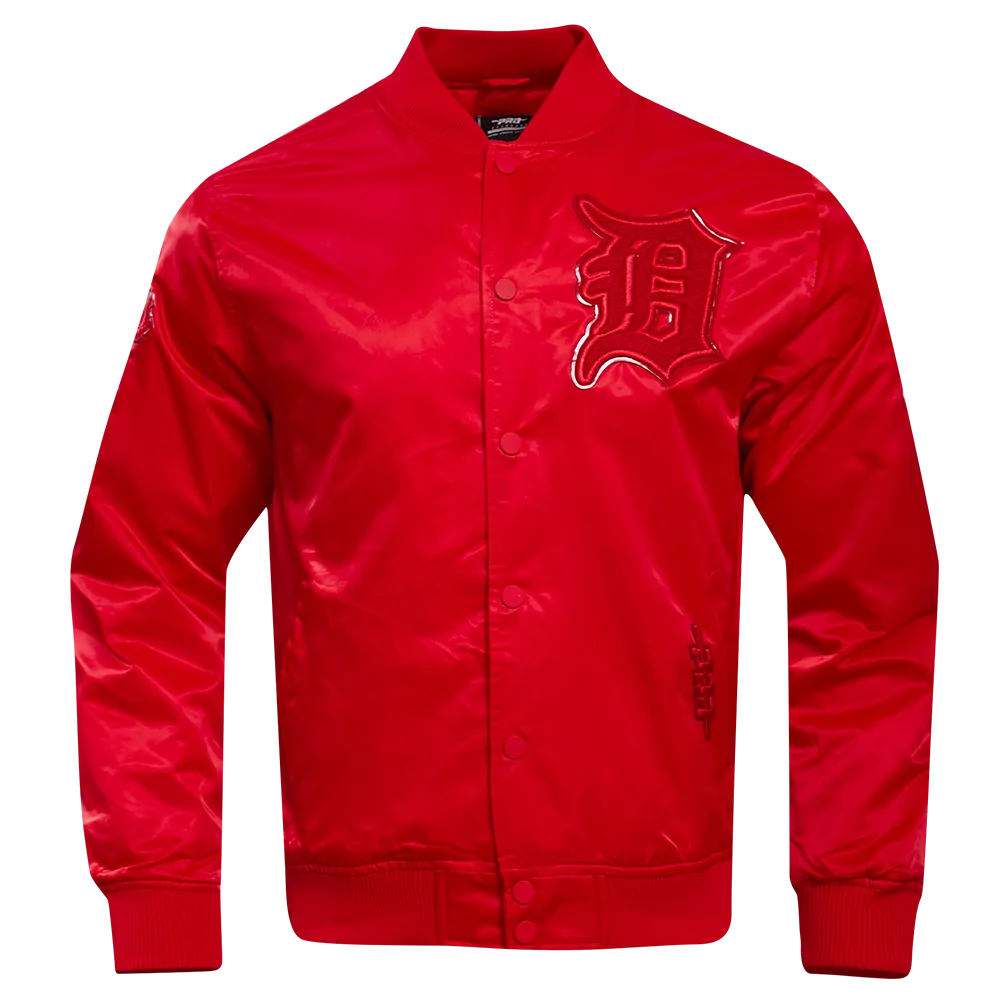 MLB DETROIT TIGERS CLASSIC TRIPLE RED MEN'S TRACK JACKET (TRIPLE RED)