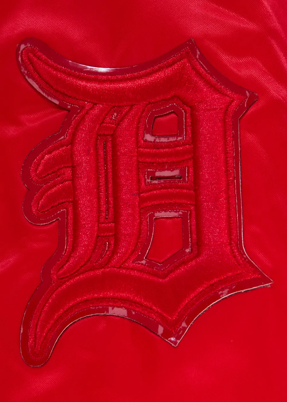 MLB DETROIT TIGERS CLASSIC TRIPLE RED MEN'S TRACK JACKET (TRIPLE RED)