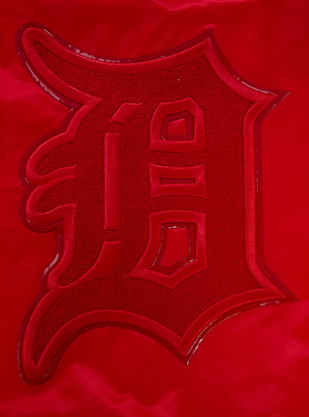 MLB DETROIT TIGERS CLASSIC TRIPLE RED MEN'S TRACK JACKET (TRIPLE RED)
