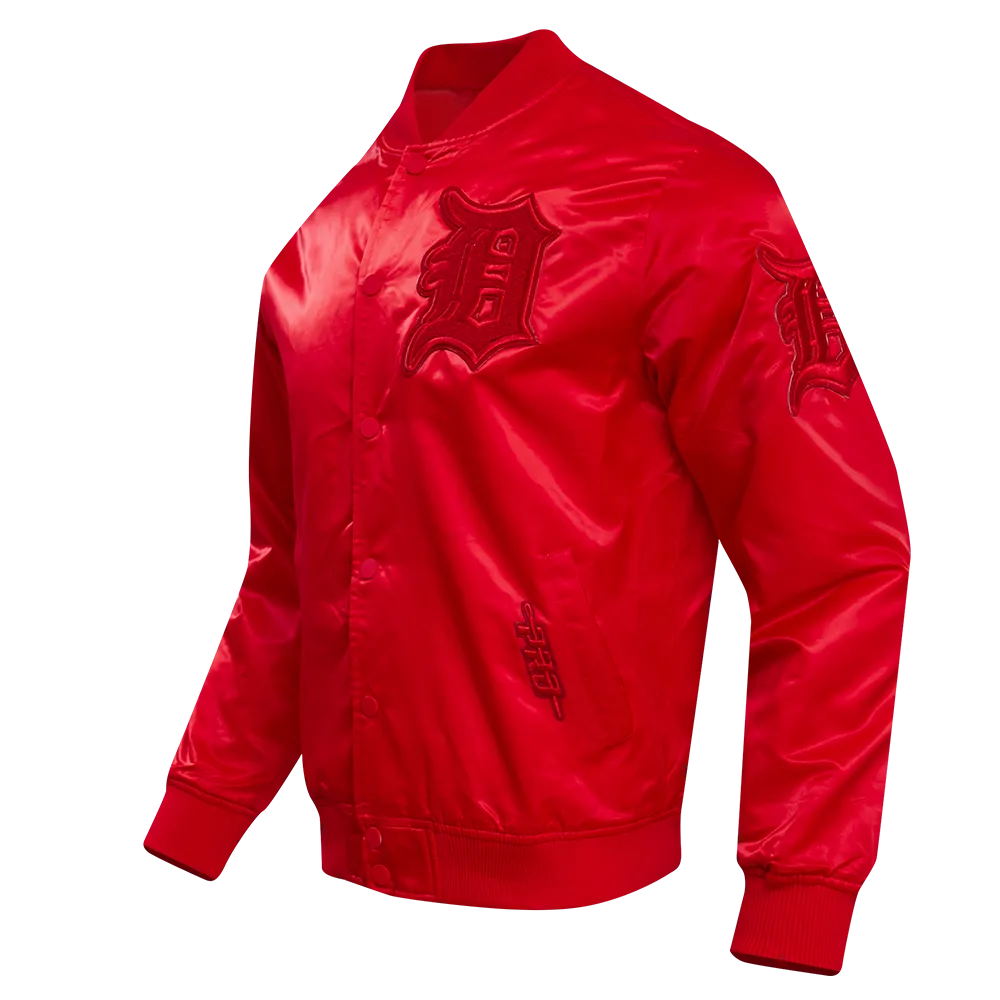 MLB DETROIT TIGERS CLASSIC TRIPLE RED MEN'S TRACK JACKET (TRIPLE RED)