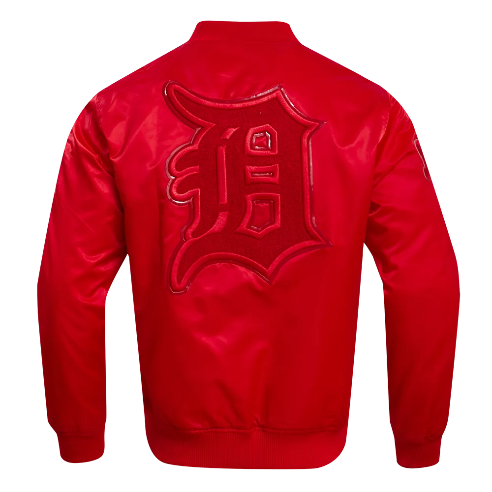 MLB DETROIT TIGERS CLASSIC TRIPLE RED MEN'S TRACK JACKET (TRIPLE RED)