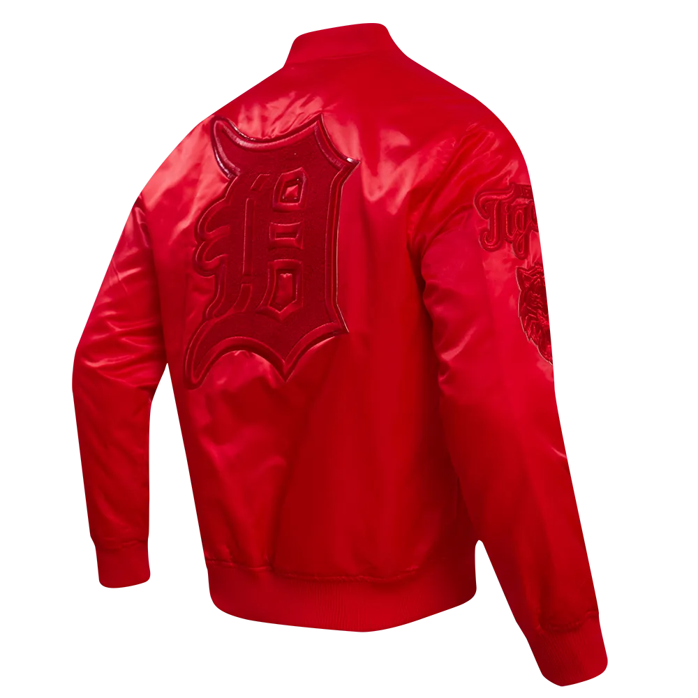 MLB DETROIT TIGERS CLASSIC TRIPLE RED MEN'S TRACK JACKET (TRIPLE RED)