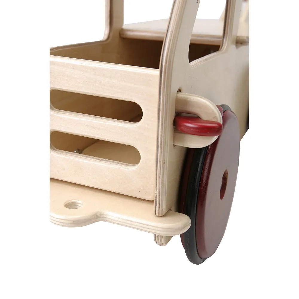 Moover Wooden Dump Truck  - Natural
