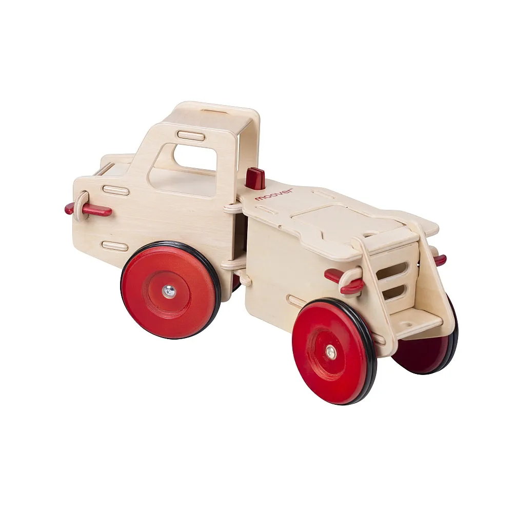 Moover Wooden Dump Truck  - Natural