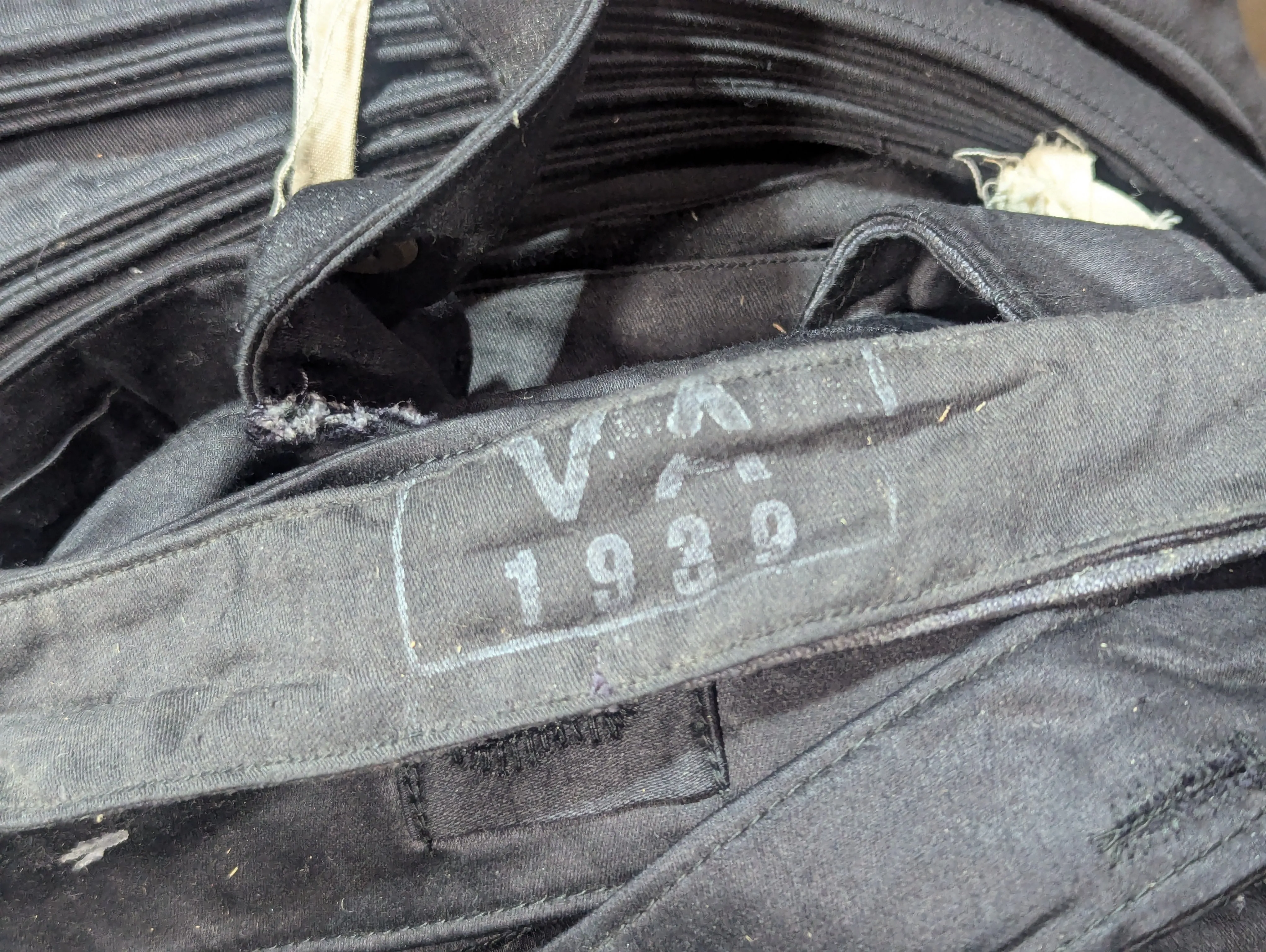 Original SS WWII German Collar Liner Kragenbinde Various Sizes