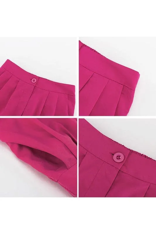 PY318 Hot Pink Cargo Pants