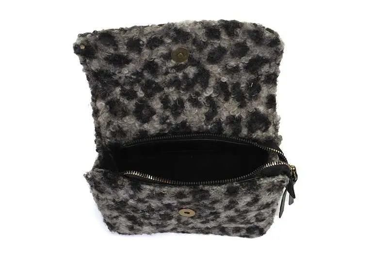 Schoudertasje Garmich black panter