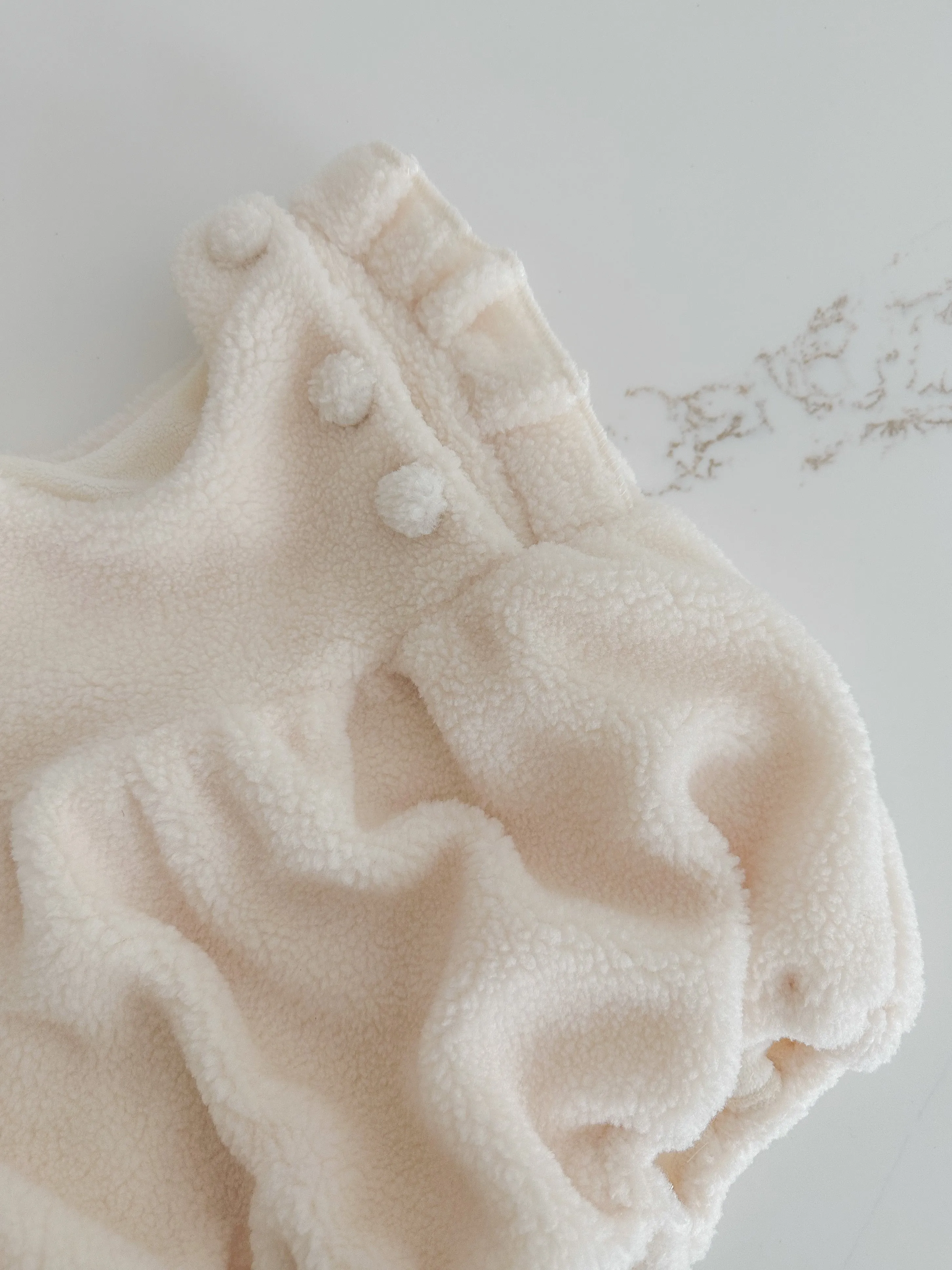 Teddy Brushed Romper