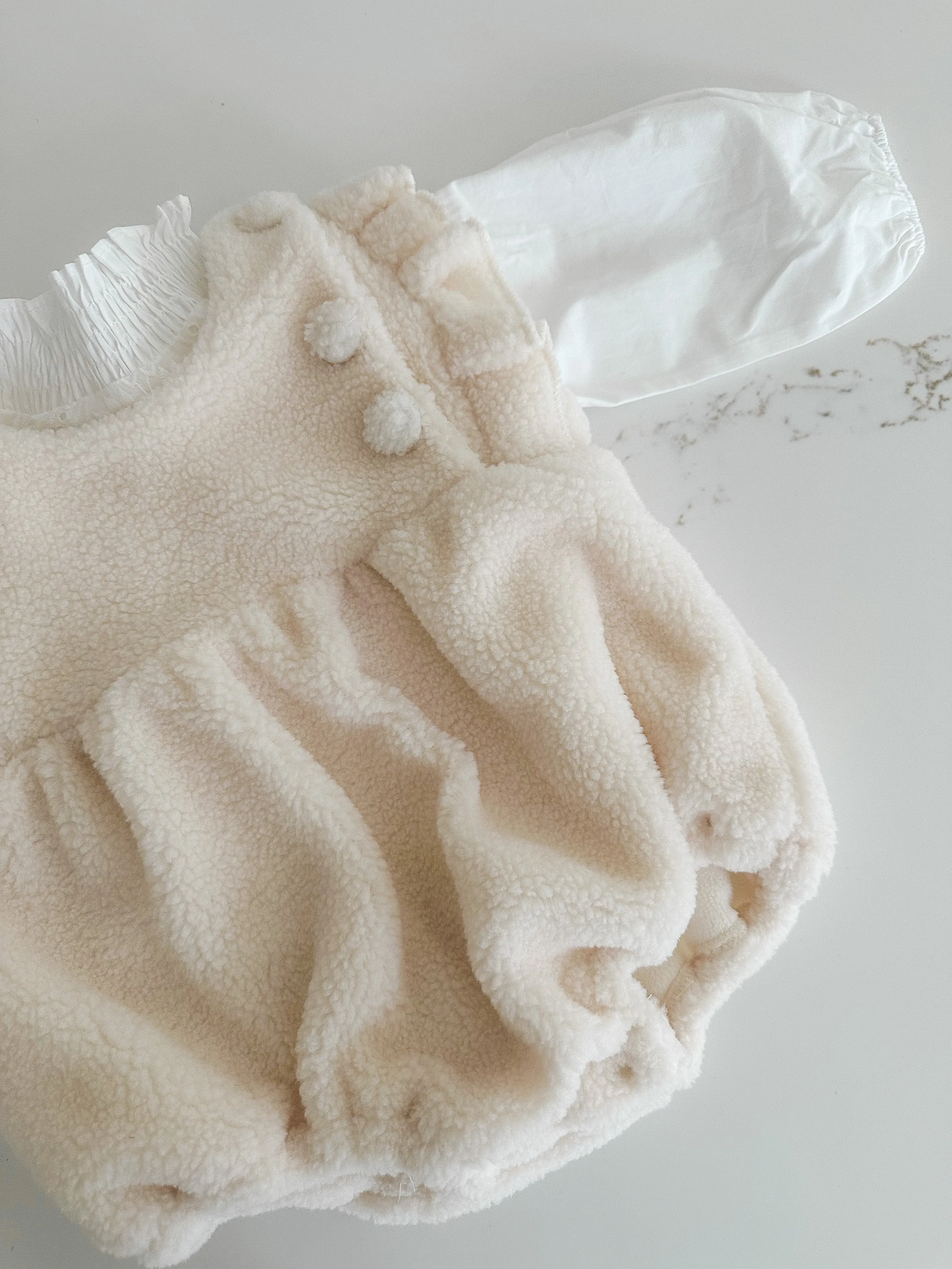 Teddy Brushed Romper