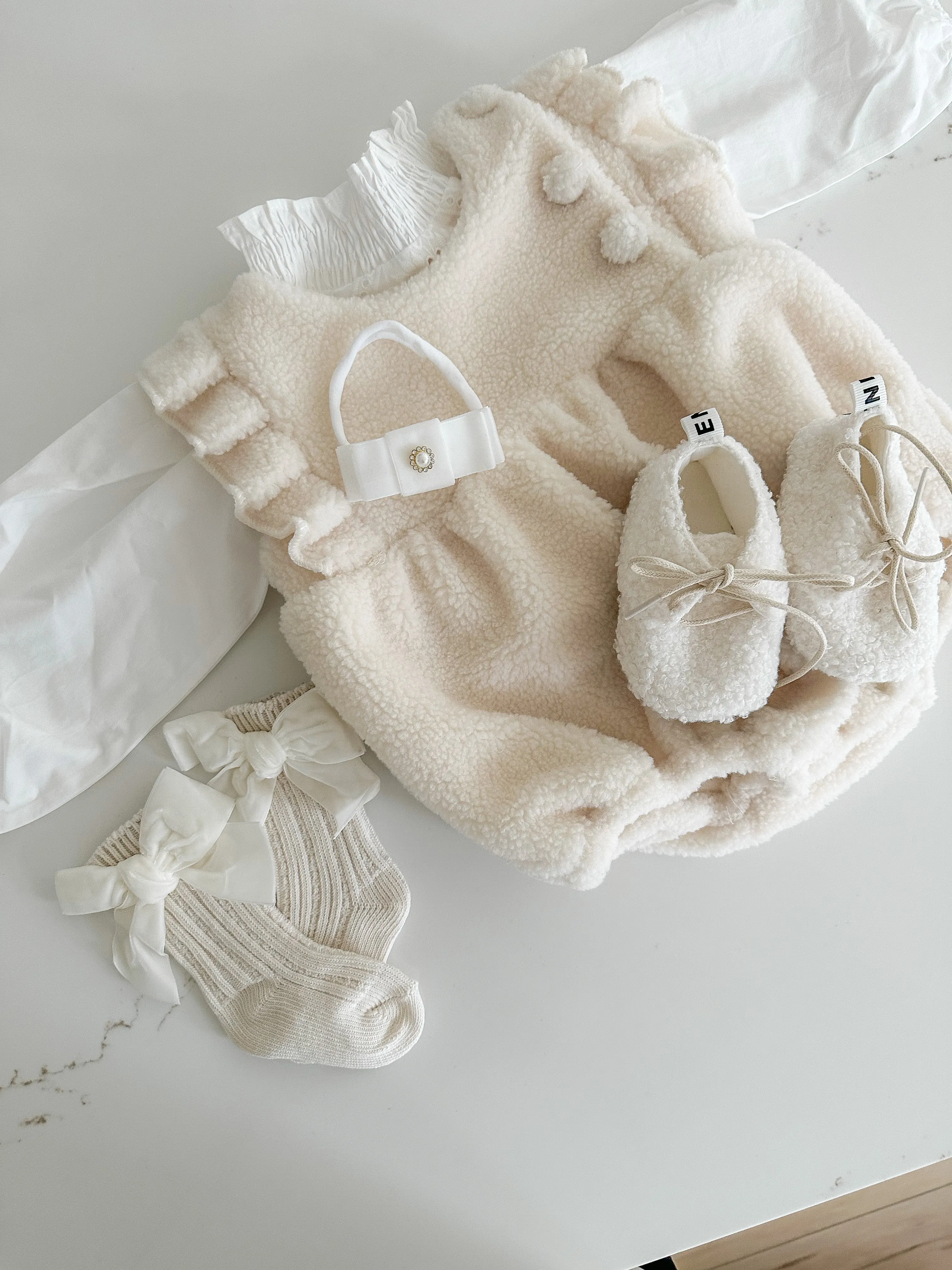 Teddy Brushed Romper