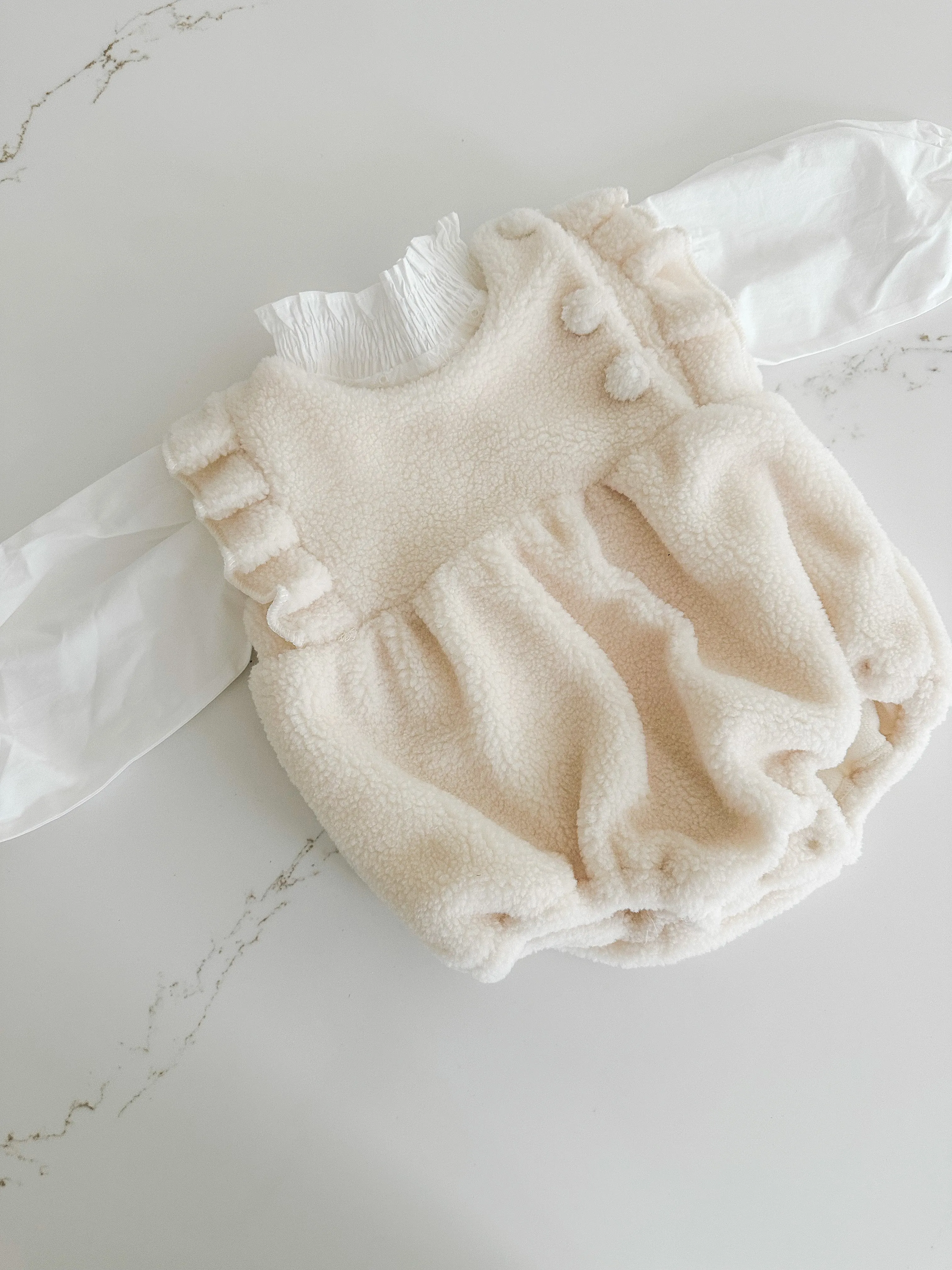 Teddy Brushed Romper