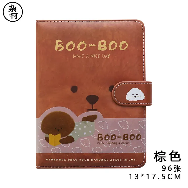 Teddy Dog Leather Journal