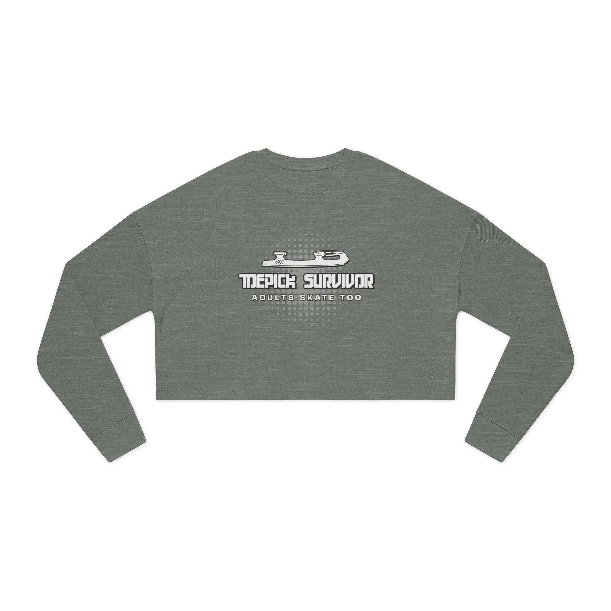 Toepick Survivor Women's Cropped Sweatshirt